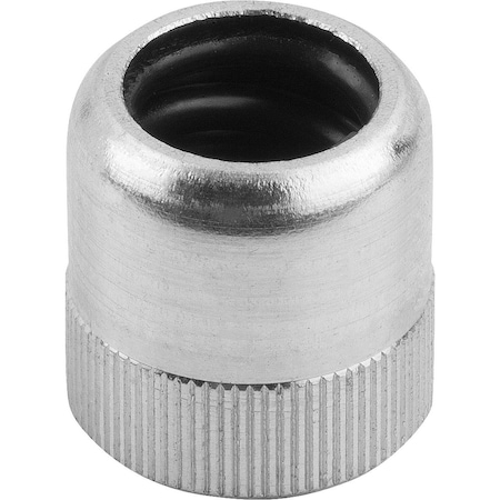 Lateral Spring Plunger, Spring Force Wo Thrust Pin, Form:A Wo Seal D=10, L1=4, Aluminum, Comp:Steel